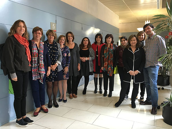Foto de grupo de la sesión de trabajo del Consell Consultiu de Pacients y el HPH Catalunya