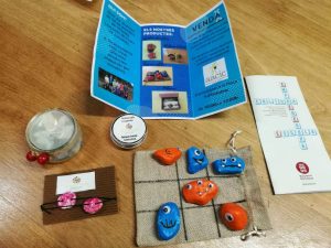 Cooperativa Artesanals Lluçanès en el mercado semanal de Prats de Lluçanès