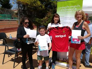 Torneo de padel solidario para AACIC en el Club Tennis Salou H20