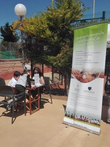 Torneig de pàdel solidari per l'AACIC al Club Tennis Salou H20