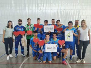 Torneig Xuta amb el cor en suport als infants i joves amb problemes de cor