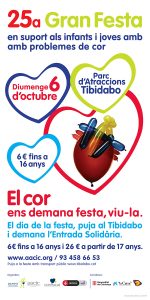 Cartell 25 Gran Festa del Cor 2019