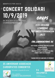 Concert solidari AACIC La Traviesa de Torredembarra