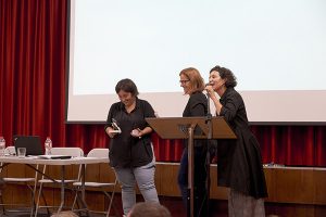 Presentación reto solidario "Quilòmetres x Somriures" de Nuri Teixidor