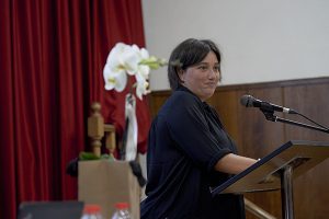 Presentació repte solidari Quilòmetres x Somriures de Nuri Teixidor