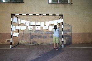 Presentación reto solidario "Quilòmetres x Somriures" de Nuri Teixidor