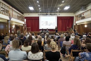 Presentació repte solidari Quilòmetres x Somriures de Nuri Teixidor