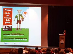 Presentació del projecte De tot cor, arrítmia de la pilota