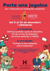 Lleva un juguete para AACIC