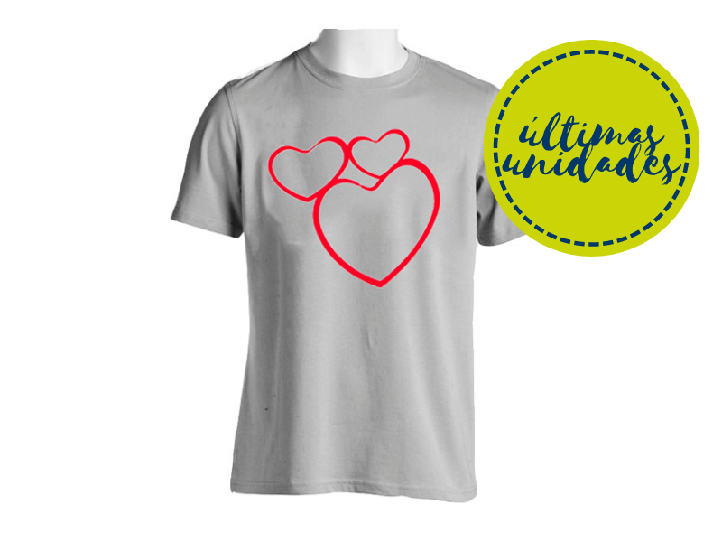 camiseta corazones - producto solidario CorAvant AACIC