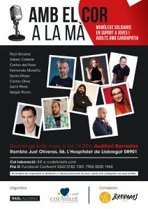 Cartell monolegs solidaris Hospitalet