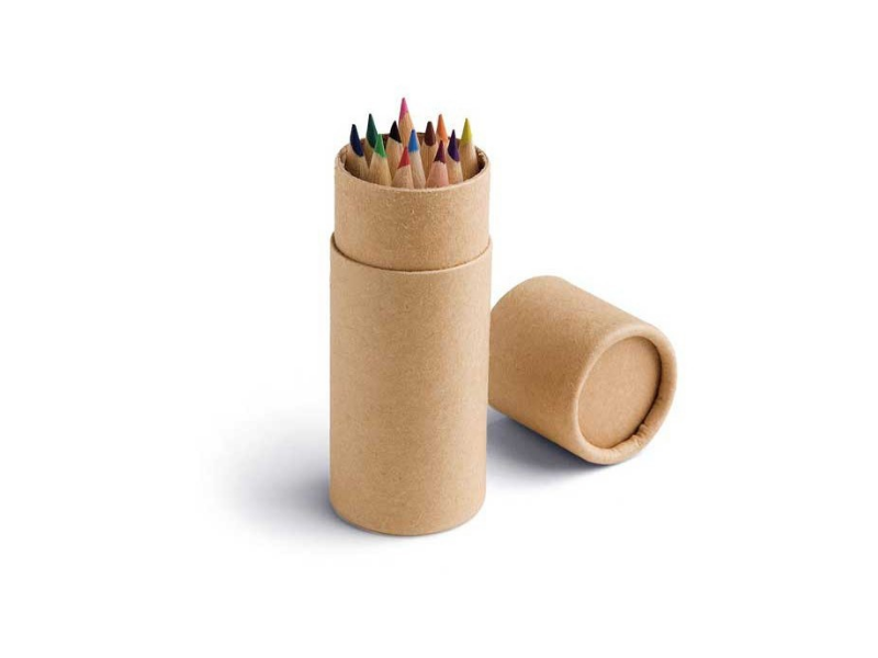 estuche de lápices de colores