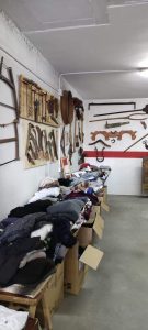 Mercat solidari de roba a Riudarenes