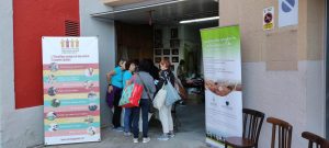 Mercado solidario de ropa en Riudarenes