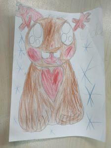 Dibuixos pels infants que estan a l’hospital a Santa Coloma de Gramenet