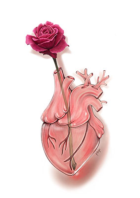 Corazón de cristal . Lourdes Ferreras . Ilustración Sant Jordi 2023