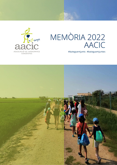 Portada Memòria AACIC 2022