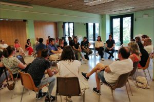 Final de curs a l'Espai de pares i mares de Girona
