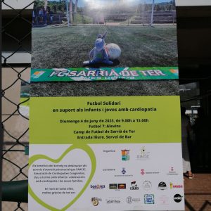 Torneo de fútbol en apoyo a niños, niñas y jóvenes con cardiopatía en Sarrià de Ter