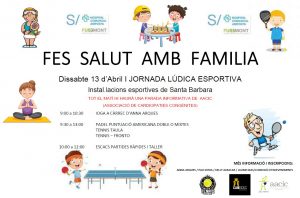 Jornada lúdica esportiva a Santa Bàrbara