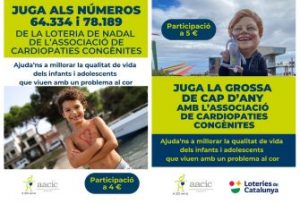 Cartell de la Loteria Nacional i de Cap d'Any 2025 de l'AACIC