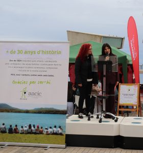 Rosa Ortiz a la 31a Gran Festa del Cor al Parc d'Atraccions Tibidabo