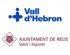 Logos Hospital Vall Hebron y Ajuntament de Reus Salut i Esports