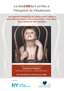 Exposición DesCORda't en el Hospital de Viladecans