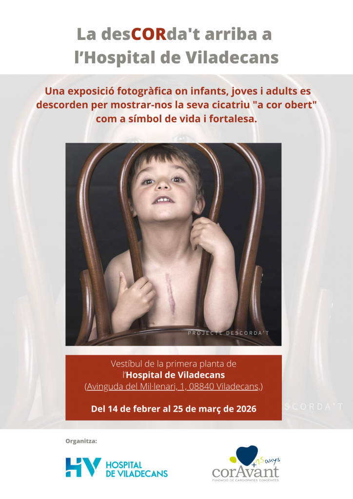 Exposición DesCORda't en el Hospital de Viladecans