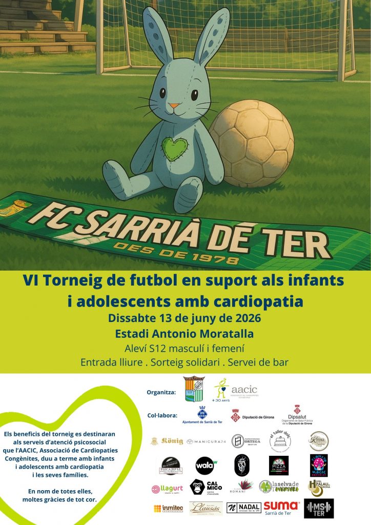 Cartell Torneig FC Sarrià de Ter 2026