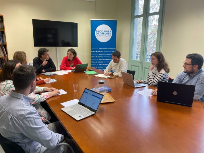 Reunió de la XDI amb el Síndic de Barcelona (2025)